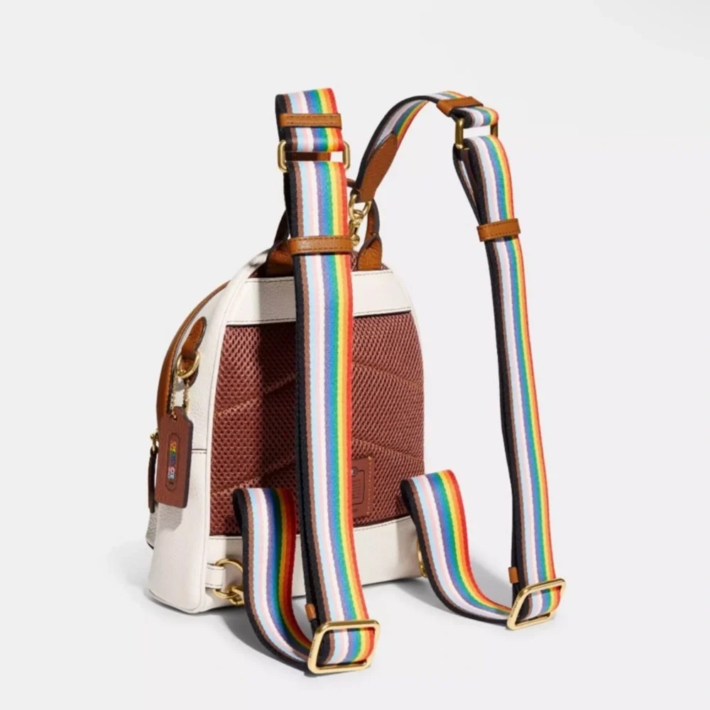 Coach Charter Pride Patches Backpack